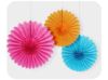 Picture of Tissue Paper Fan set of 3pcs