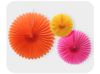 Picture of Tissue Paper Fan set of 3pcs