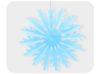 Picture of 3D Winter snowflake tissue fan