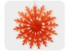 Picture of 3D Winter snowflake tissue fan