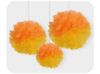 Picture of Round edge fluffy flower set of 3pcs