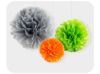 Picture of Round edge fluffy flower set of 3pcs