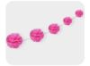 Picture of Fluffy flower garland set of 8pcs