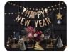 Picture of Happy New Year letter garland shining material