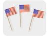 Picture of National Flag cupcake sticks of USA