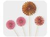 Picture of Mini paper fan cake toppers set of 4