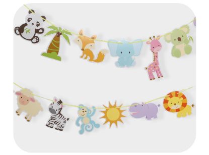 Picture of Animal Paper Garland 1.8mts