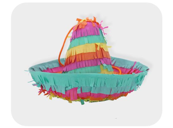 Picture of Sombrero mini pinata