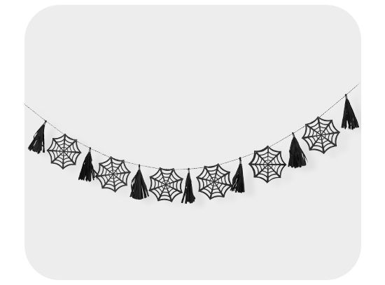 Picture of Web Paper Tassel Garland